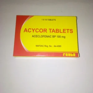 Acycor 100mg Tablets (aceclofenac)