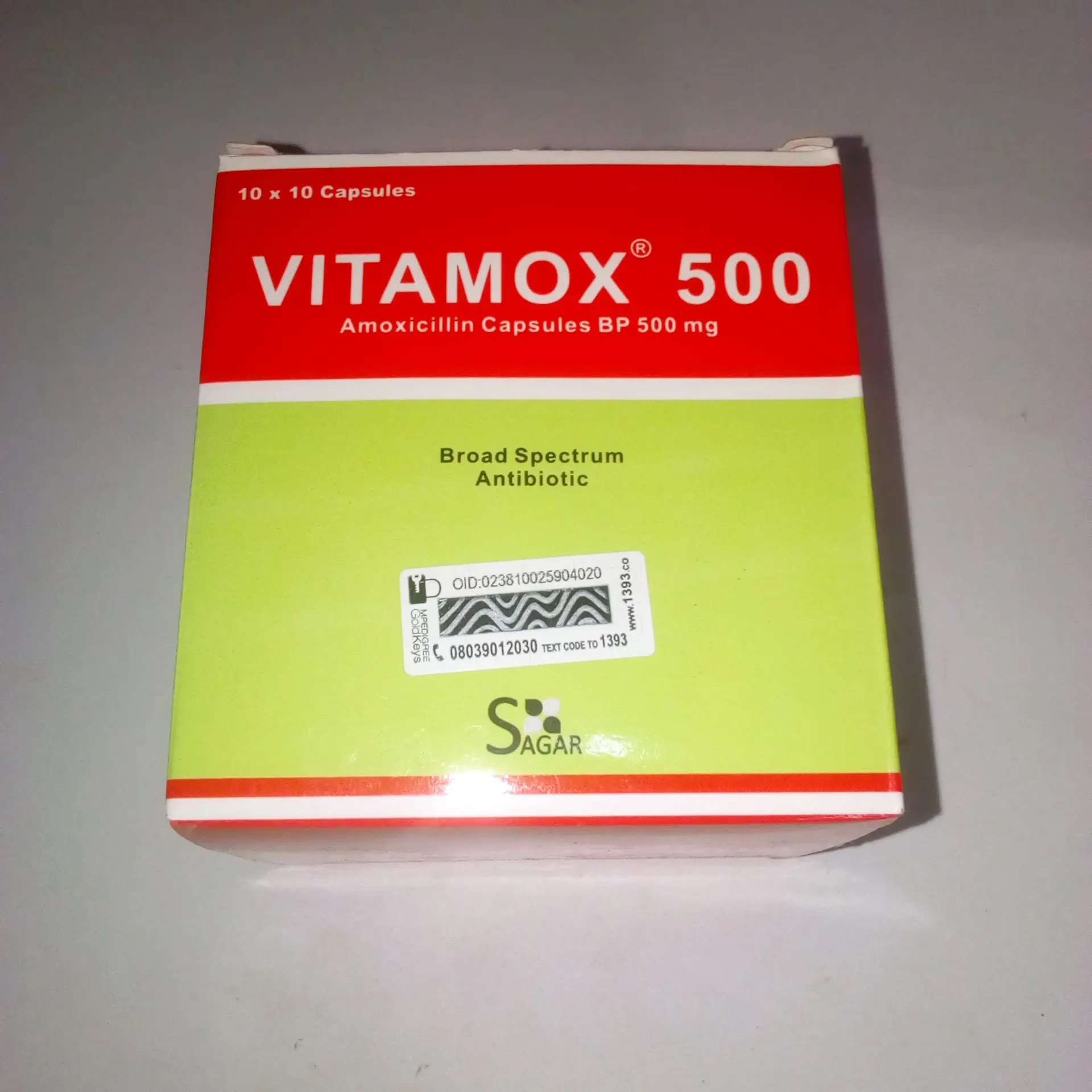 Amoxicillin 500mg Capsule (unbranded)