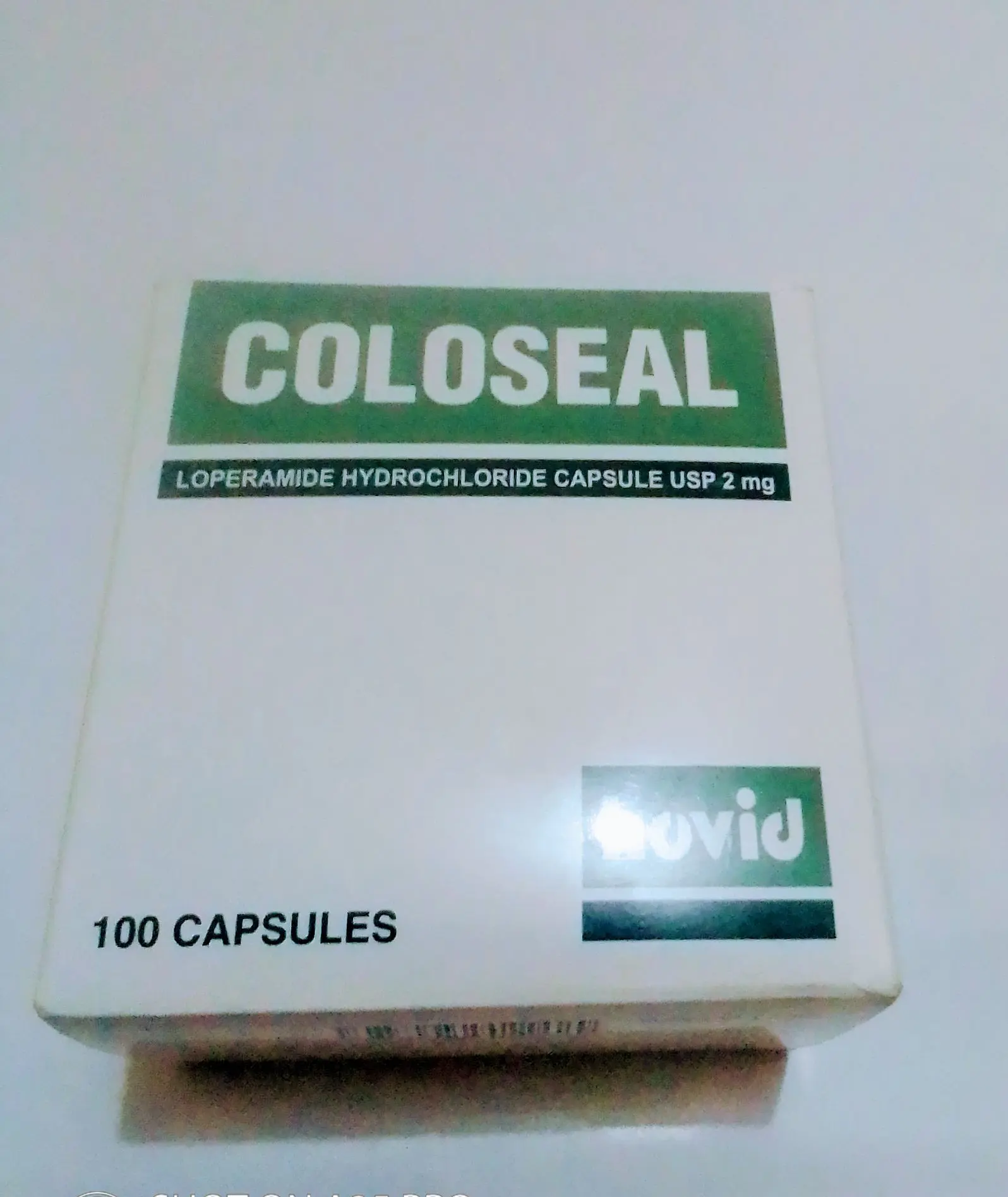 Coloseal 2mg Capsule (loperamide)