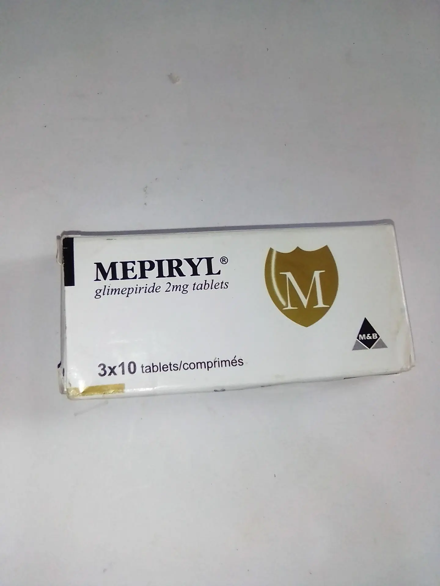 Mepiryl 2mg Tablet (glimepride )