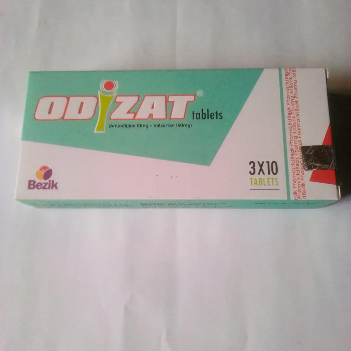 Odizat 10/160mg Tablet (amlodipine/valsaratan)