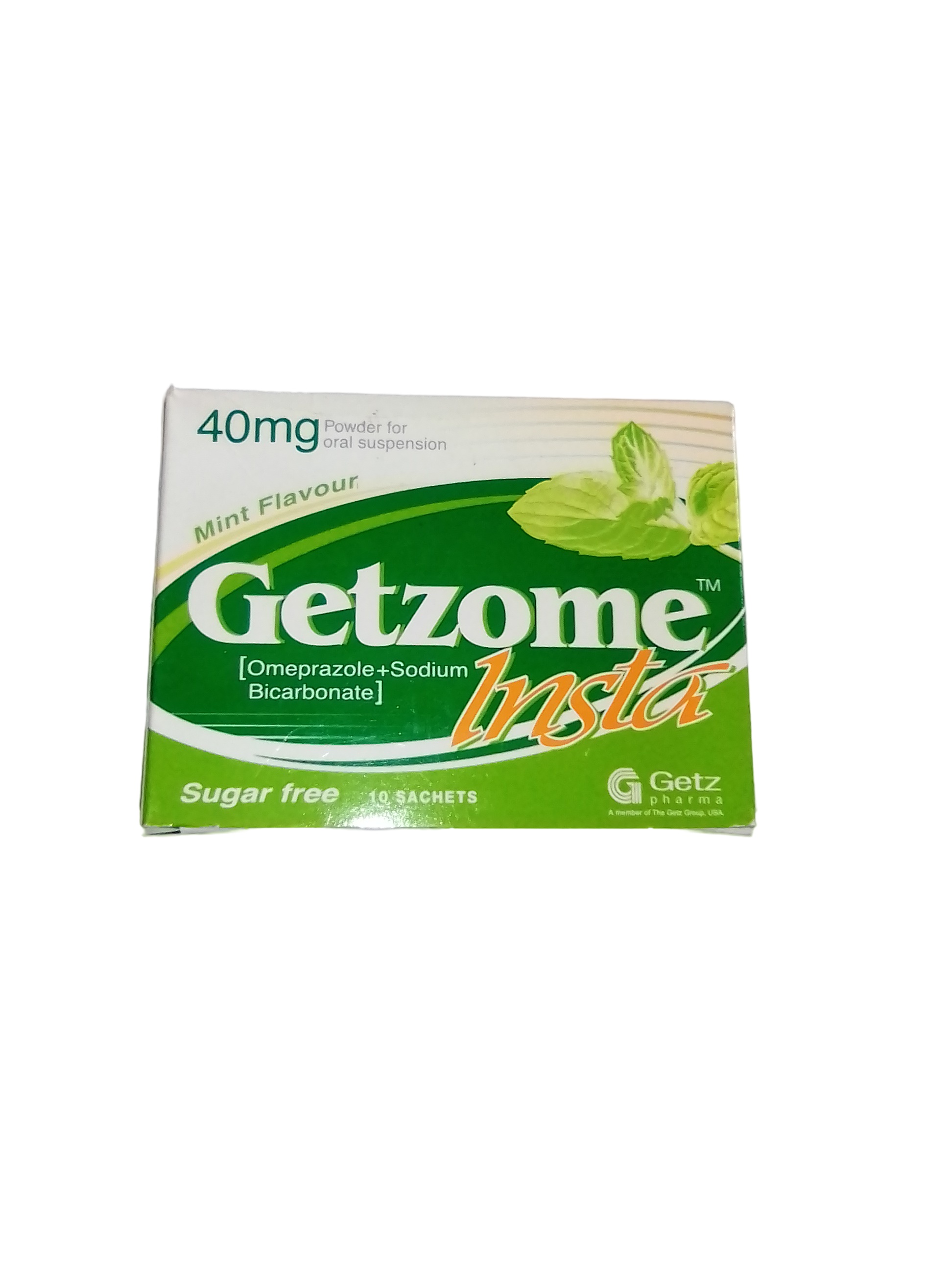 Getzome 40mg Capsules (omeprazole)