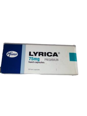 Lyrica 75mg Capsules (pregabalin)