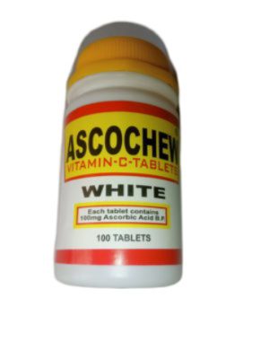 Ascochew Vitamin C Tablet X 100