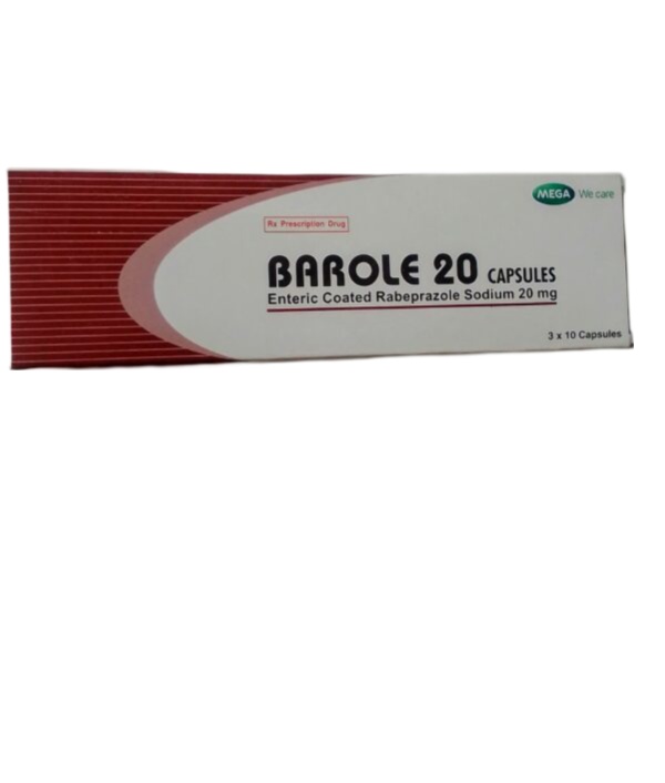 Barole 20mg (esomeprazole) - per sachet of 10 tablets