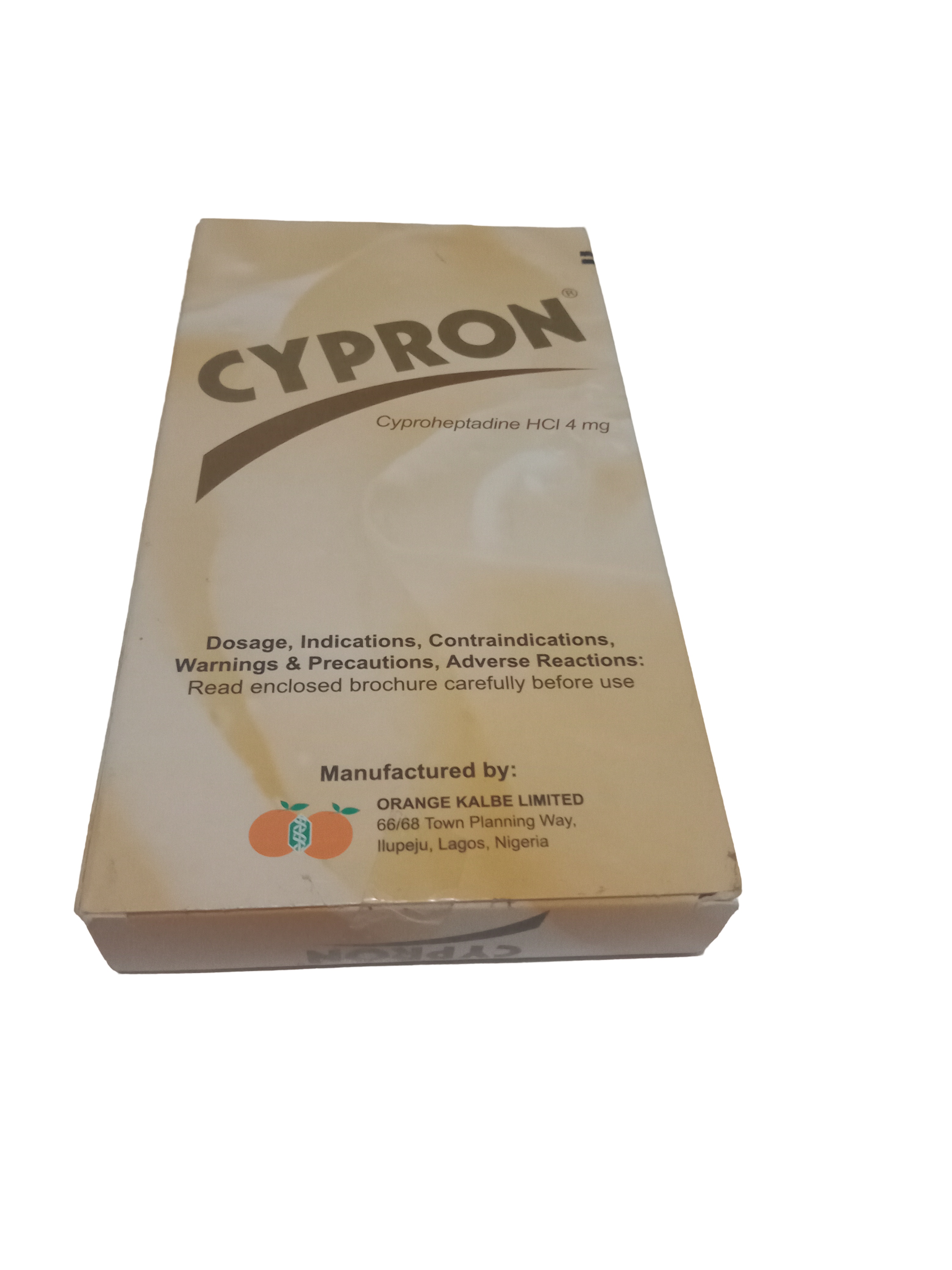 Cypron Capules (cyproheptadine Hydrochloride 4mg)