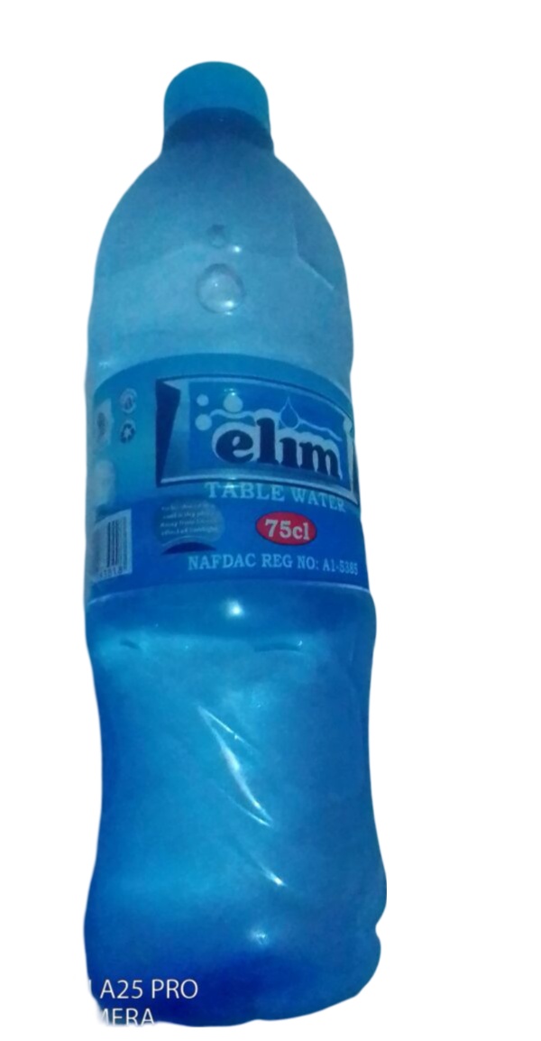 Elim bottle water 75cl