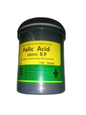 Bond Folic Acid Bp 5mg Tablet