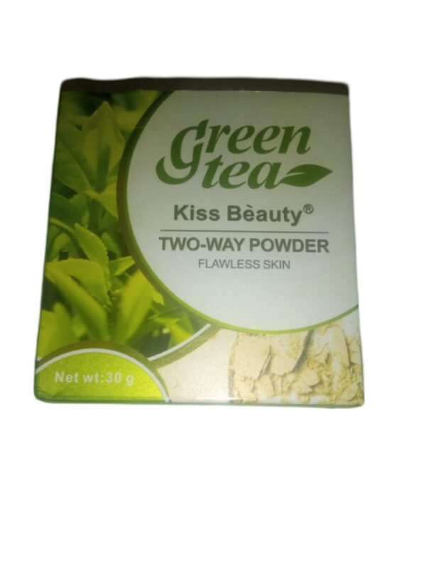 Green tea face powder