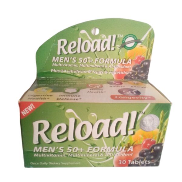 Reload mens formula 50+ 30 tablets